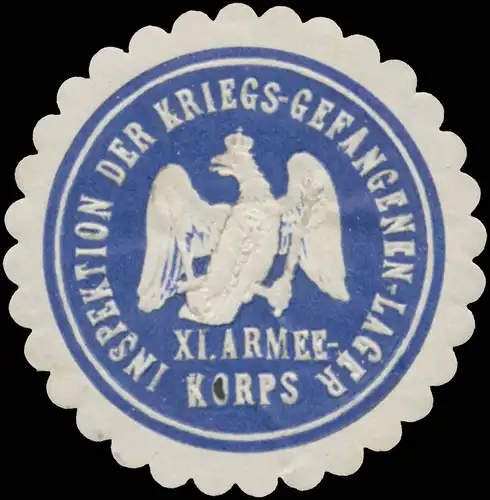 Inspektion der Kriegsgefangenenlager XI. Armeekorps