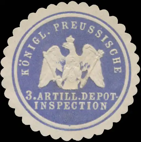 K.Pr. 3. Artilleriedepotinspection