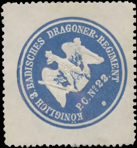 K. 3. Badisches Dragoner-Regiment P.C. Nr. 22