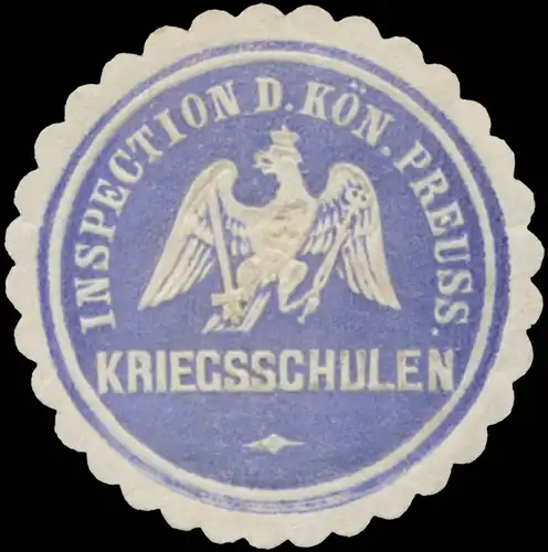 Inspection der K.Pr. Kriegsschulen