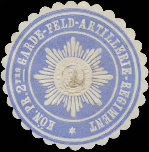 K.Pr. 2tes Garde-Feld-Artillerie-Regiment