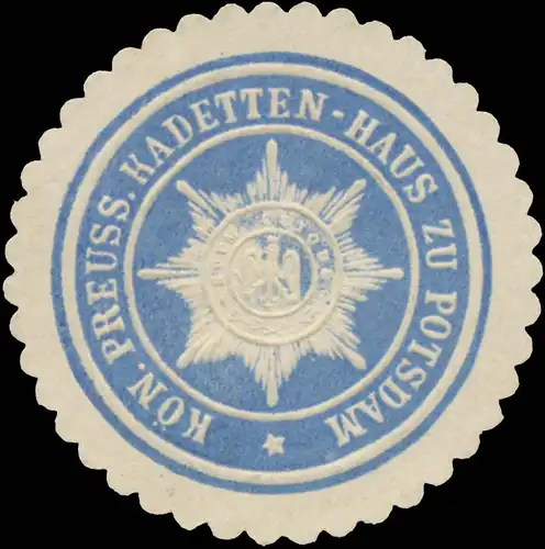 K.Pr. Kadetten-Haus zu Potsdam