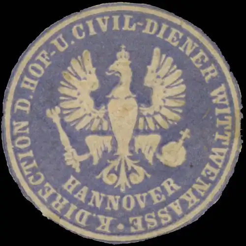 K. Direction der Hof- und Civil-Diener Wittwenkasse