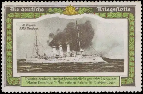 Kleiner Kreuzer S.M.S. Hamburg