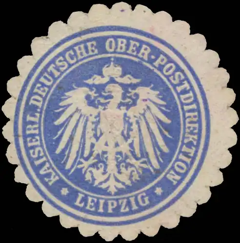 K. Deutsche Ober-Postdirektion Leipzig