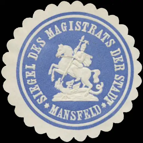 Siegel des Magistrats der Stadt Mansfeld