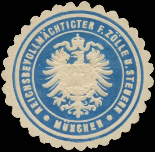 ReichsbevollmÃ¤chticter fÃ¼r ZÃ¶lle und Steuern