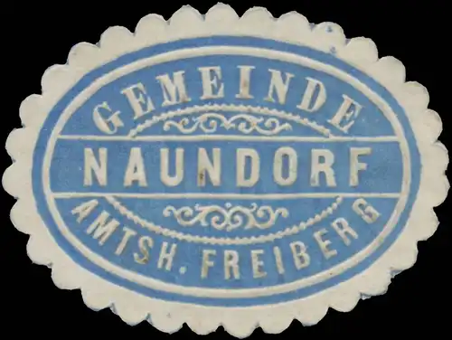 Gemeinde Naundorf Amtsh. Freiberg