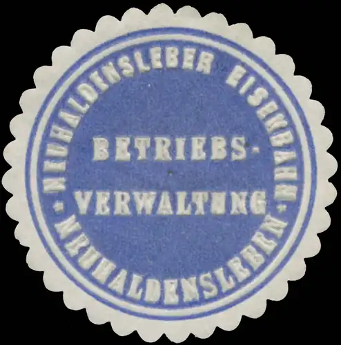 Neuhaldensleber Eisenbahn Betriebsverwaltung