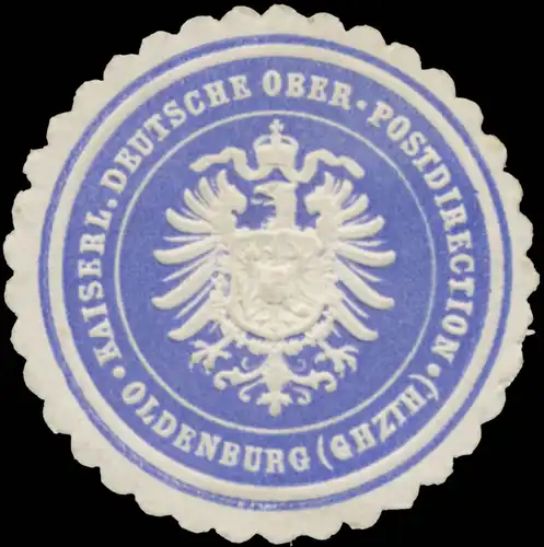 K. Deutsche Ober-Postdirection Oldenburg (Ghzth.)