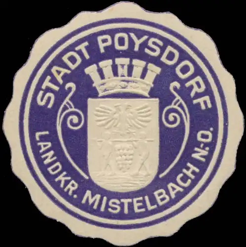 Stadt Poysdorf Landkreis Mistelbach