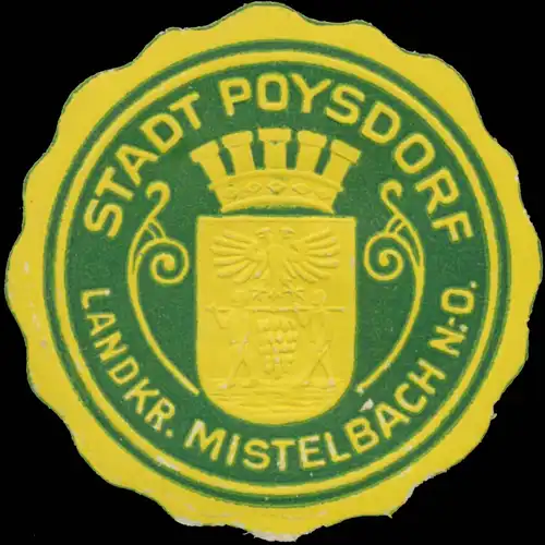 Stadt Poysdorf Landkreis Mistelbach