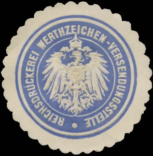 Reichsdruckerei Werthzeichen-Versendungsstelle
