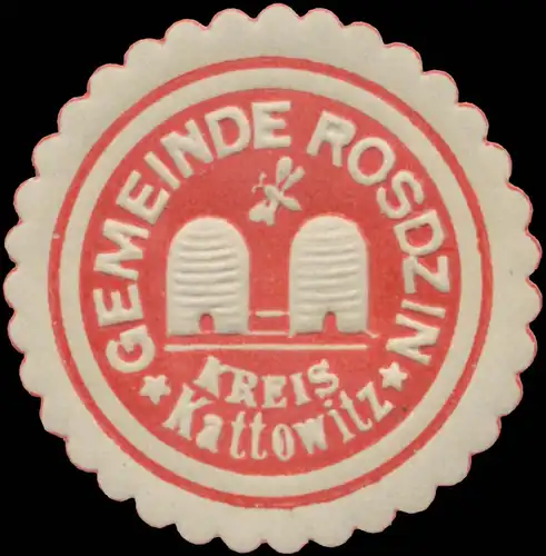 Gemeinde Rosdzin Kreis Kattowitz