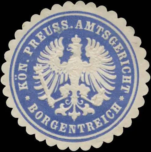 K.Pr. Amtsgericht Borgentreich