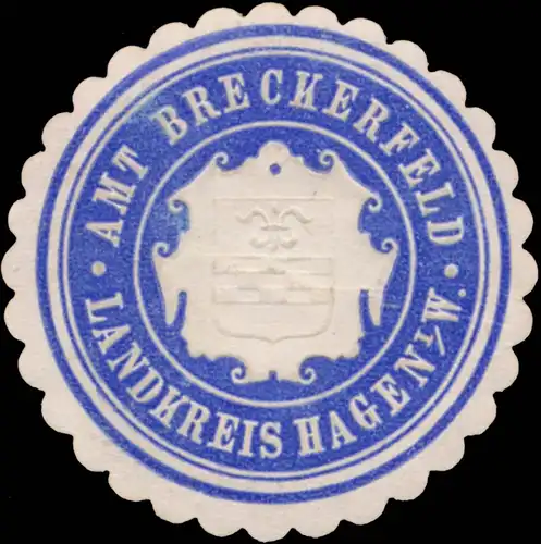 Amt Breckerfeld Landkreis Hagen in Westfalen