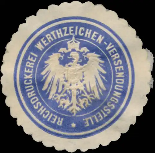 Reichsdruckerei Werthzeichen-Versendungsstelle