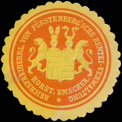 Reichsfreiherrlich von FÃ¼rstenbergsche Rentei-Verwaltung Horst, Emscher