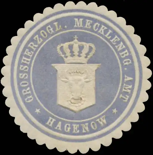 Gr. Mecklenburg. Amt Hagenow
