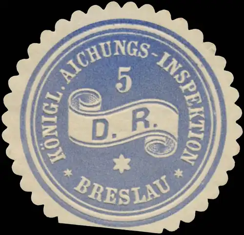 K. Aichungsinspektion 5 Breslau