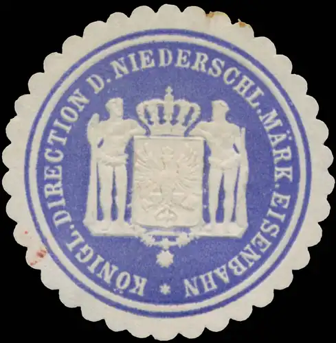 K. Direction d. Niederschlesisch-MÃ¤rkische Eisenbahn - Canzlei
