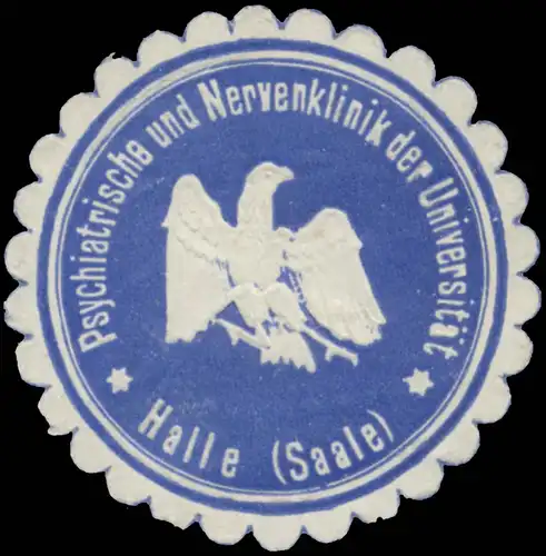 Psychiatrische und Nervenklinik der UniversitÃ¤t Halle/Saale