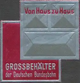 Von Haus zu Haus GrossbehÃ¤lter der Deutschen Bundesbahn