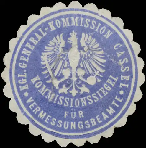 Kommisionssiegel fÃ¼r Vermessungsbeamte