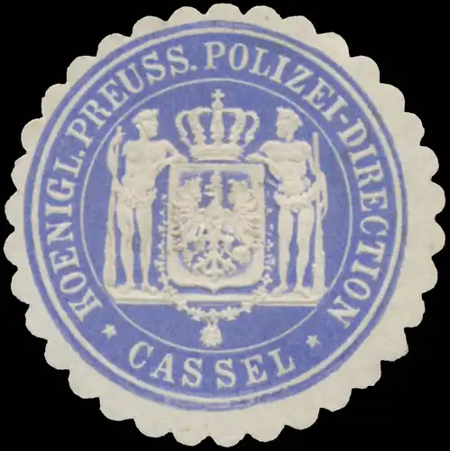 K.Pr. Polizei-Direction Cassel