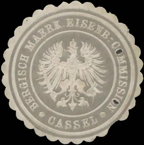 Bergisch MÃ¤rkische-Eisenbahn-Commission Cassel