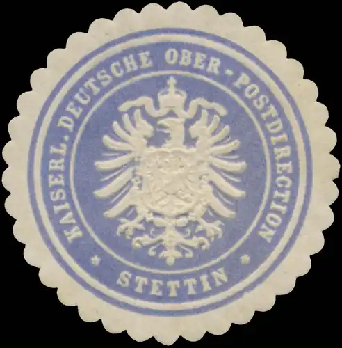 K. Deutsche Ober-Postdirection Stettin
