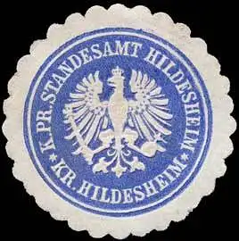 KÃ¶niglich Preussisches Standesamt Hildesheim - Kreis Hildesheim