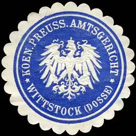 K.Pr. Amtsgericht - Wittstock (Dosse)