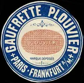 Gaufrette Plouvier - Paris - Frankfurt am Main