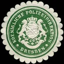 Koenigliche Polizeidirektion - Dresden