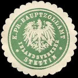 KÃ¶niglich Preussische Hauptzollamt - Inlandsverkehr - Stettin