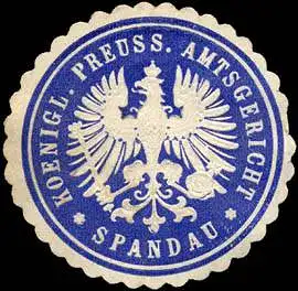Koeniglich Preussische Amtsgericht - Spandau
