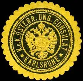 K.u.K. Ãsterreichisch Ungarische Consulat - Karlsruhe