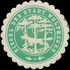 Siegel der Stadt Wolfhagen (Wolf)