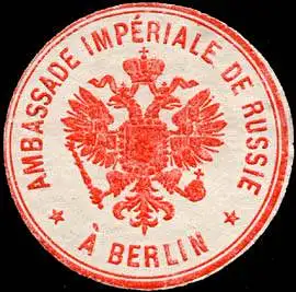 Ambassade Imperiale de Russie a Berlin