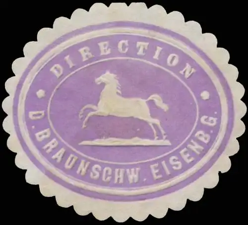 Direction der Braunschweigischen Eisenbahn