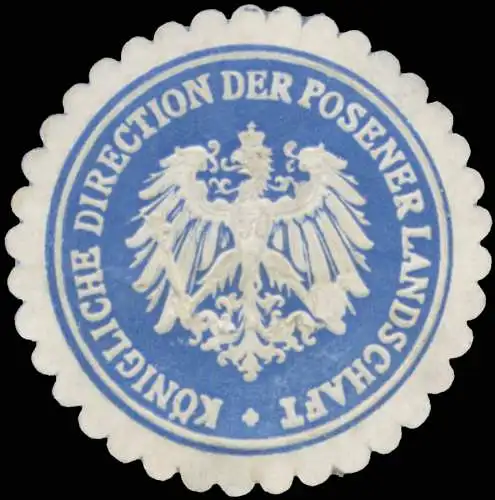 K. Direction der Posener Landschaft