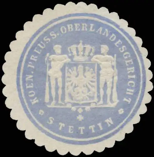 K.Pr. Oberlandesgericht Stettin