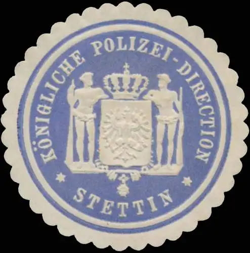 K. Polizei-Direction Stettin