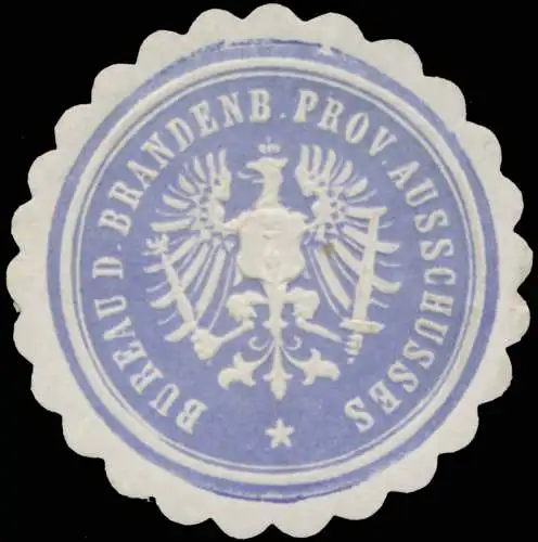 BÃ¼ro des Brandenburger Prov. Ausschuss