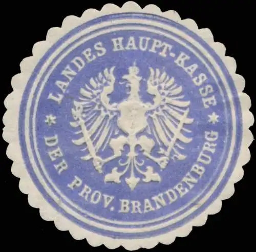 Landeshauptkasse der Provinz Brandenburg