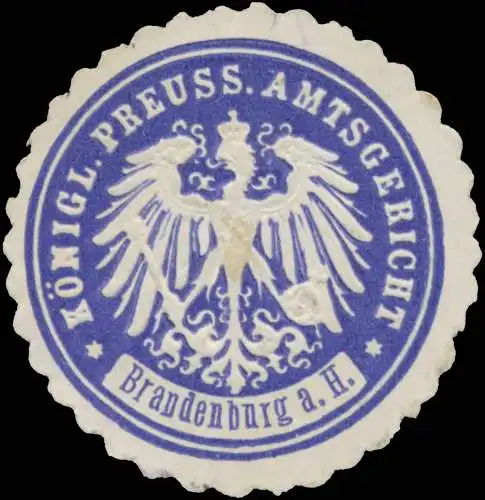 K.Pr. Amtsgericht Brandenburg/Havel