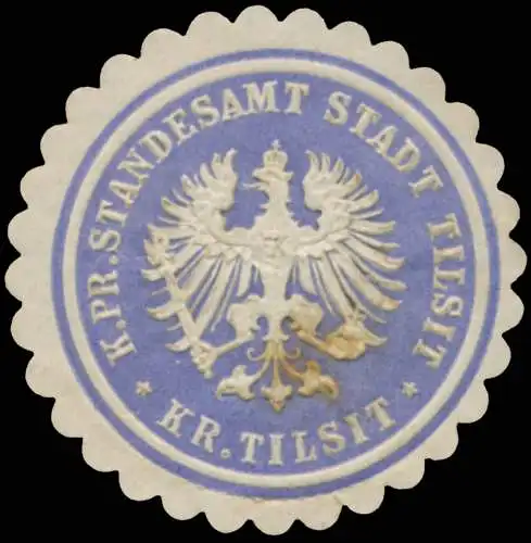 K.Pr. Standesamt Stadt Tilsit