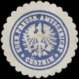 K.Pr. Amtsgericht KÃ¼strin