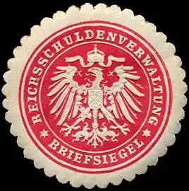 Reichsschuldenverwaltung - Briefsiegel